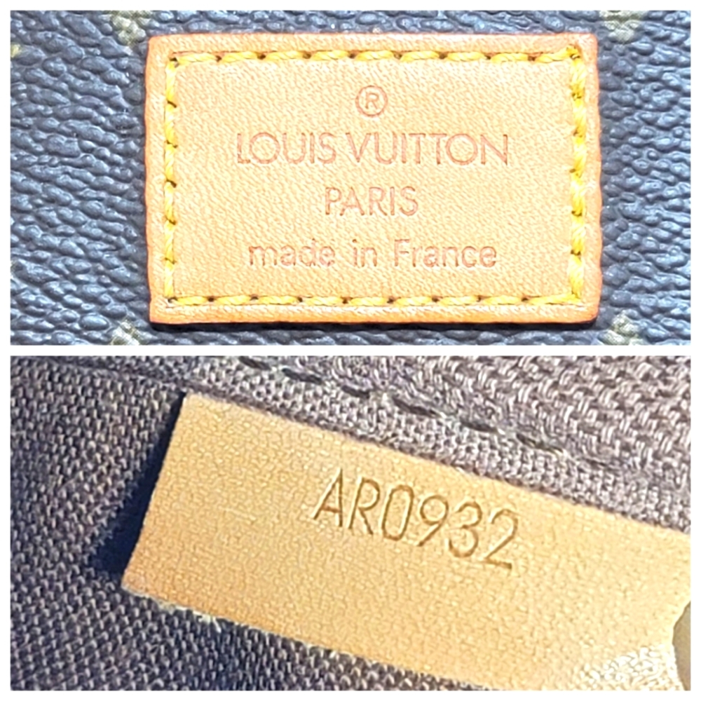 Louis Vuitton Saumur 35 Monogram Canvas Shoulder Crossbody Hand Bag Vintage Auth - Picture 13 of 14